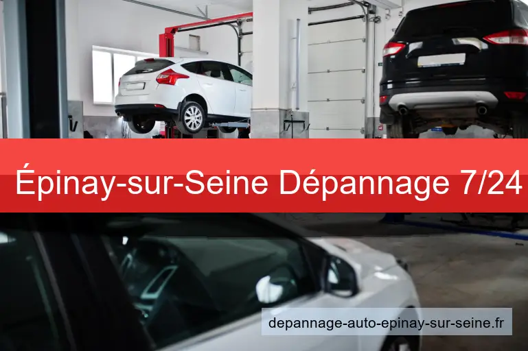 Dépannage et remorquage à Épinay-sur-Seine